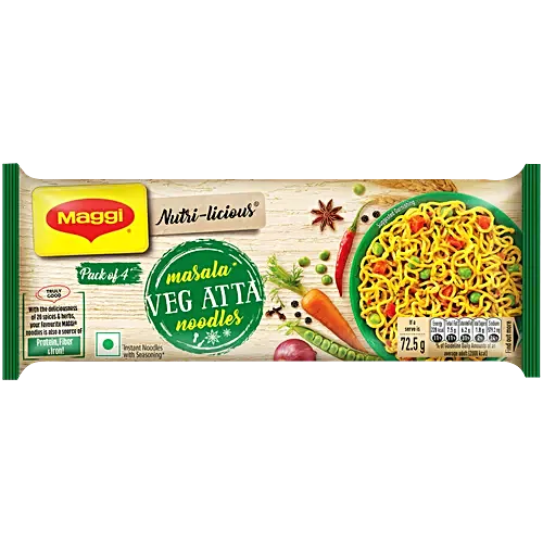 Maggi Noodles 4 Pack Veg Atta